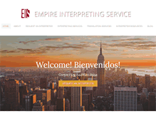 Tablet Screenshot of empireinterpreting.com